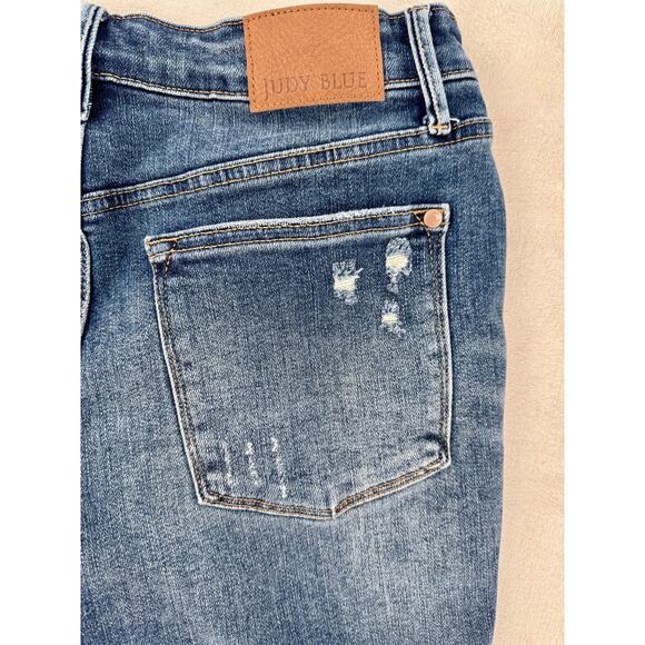 Judy Blue Slim Fit High Rise Tummy Control Jeans 11 30 Sculpting Denim - Picture 8 of 13